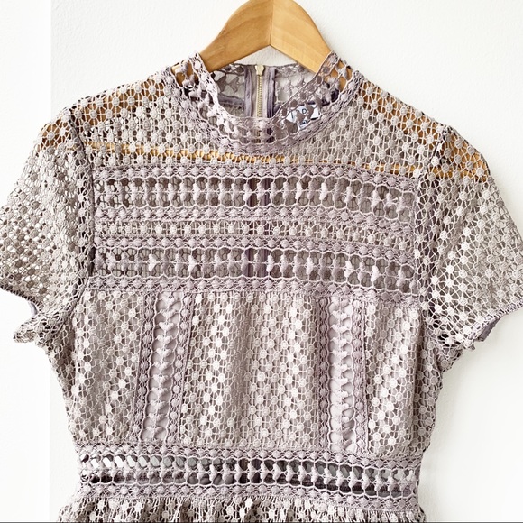 Tobi Sincerely Yours Lace Ruffled Dress - Picture 5 of 12